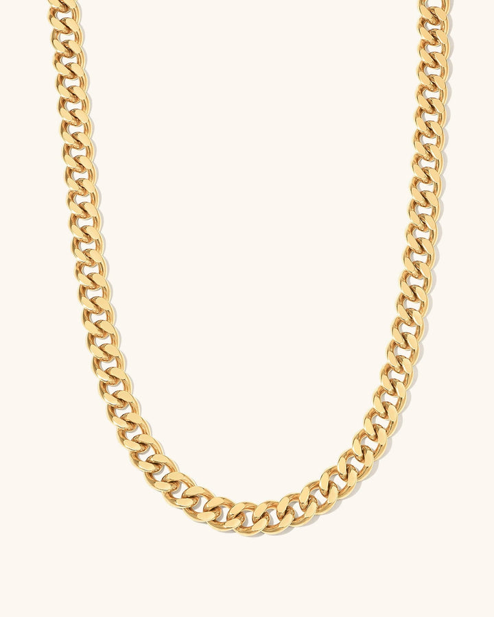 Bold 11mm Cuban Chain Necklace