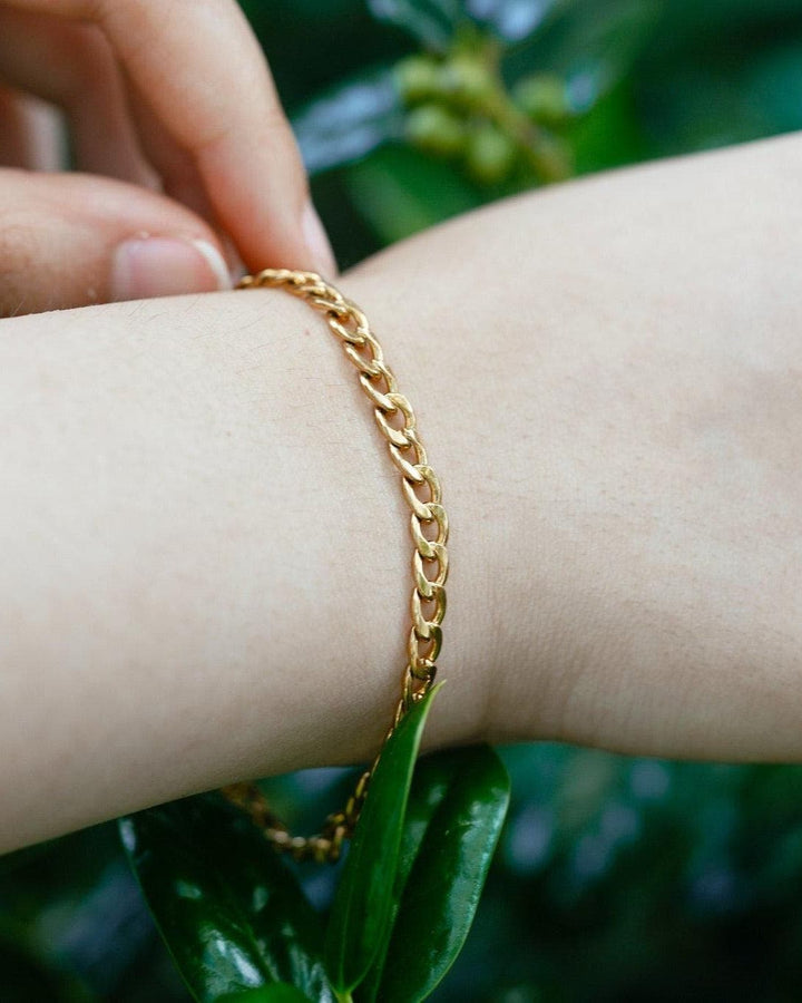 Curb Chain Bracelet model
