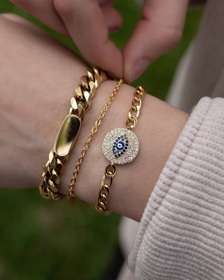 Cable Chain Bracelet model