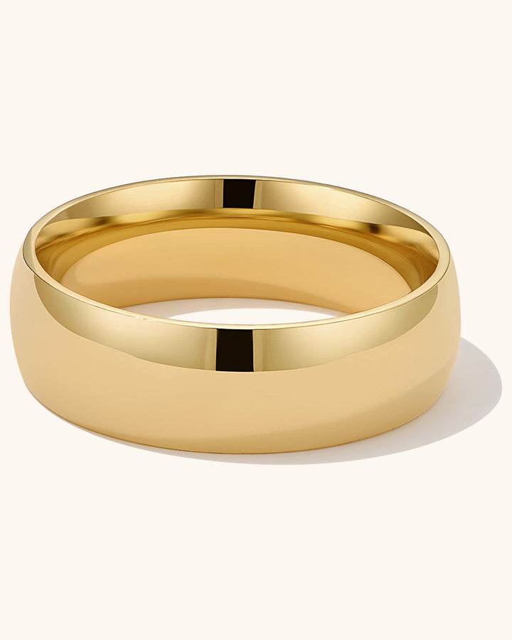 Bold 6mm Band Ring