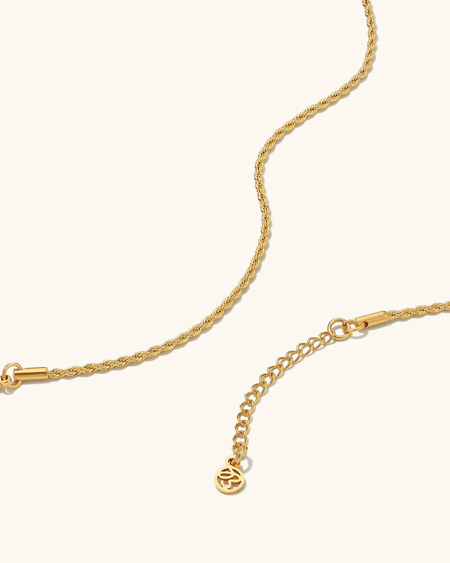 Everyday 2mm Rope Chain Necklace