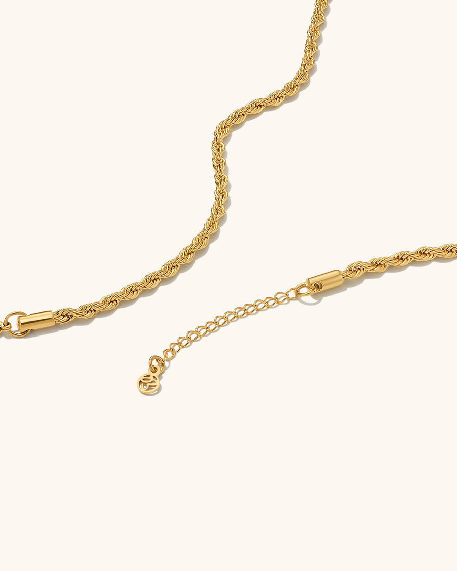Everyday 3mm Rope Chain Necklace