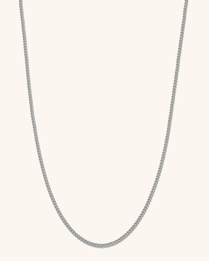 Sleek Baby Curb Chain Necklace