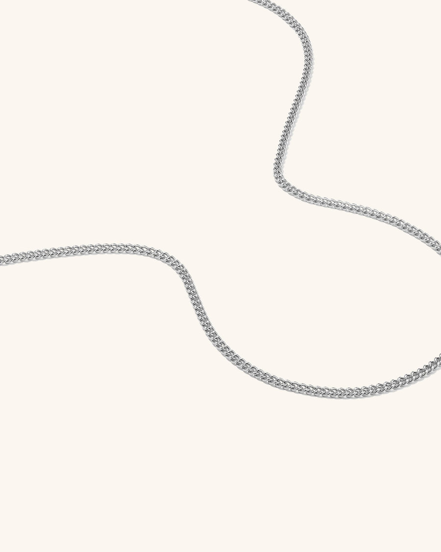 Sleek Baby Curb Chain Necklace