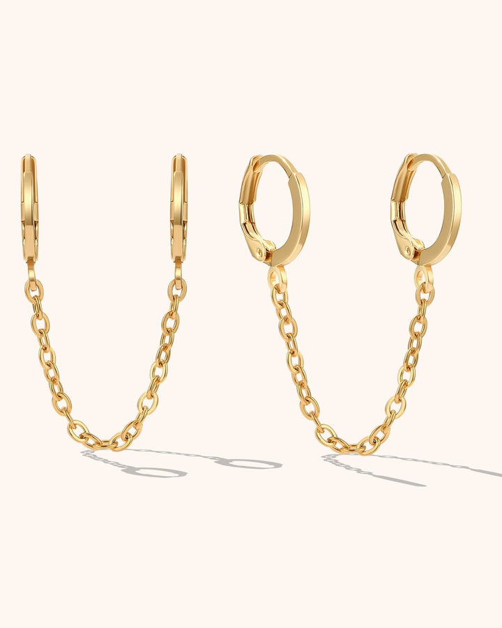Double Handcuff Earrings