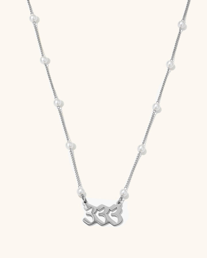 Dainty Angel Number Necklace