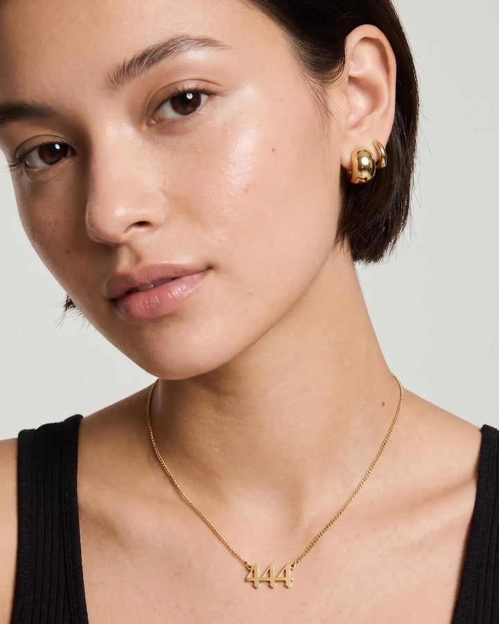 Angel Number Pendant Necklace model