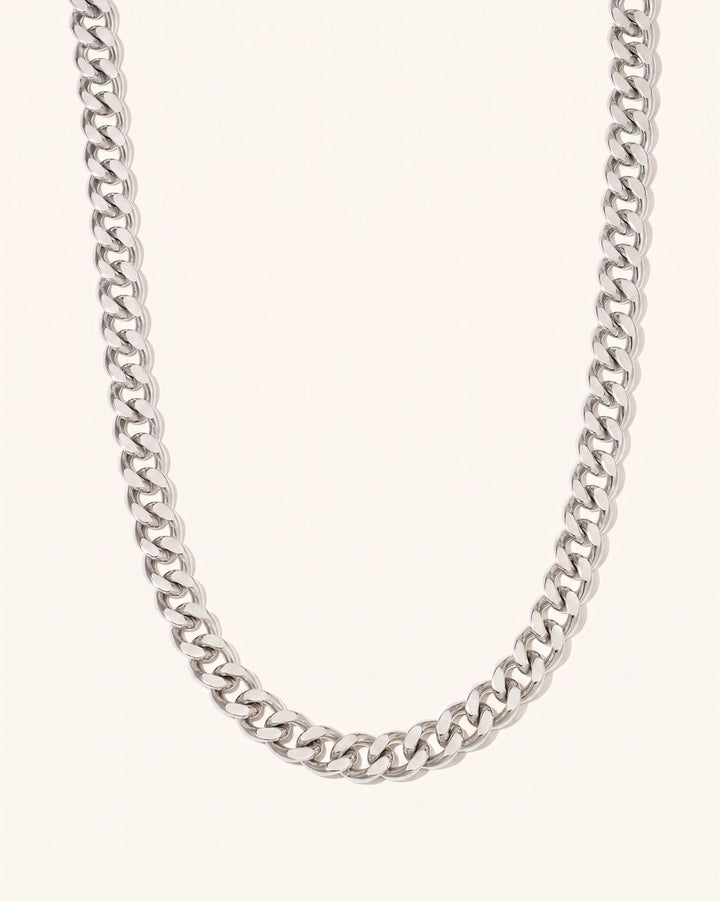 Sleek 11mm Cuban Chain Necklace
